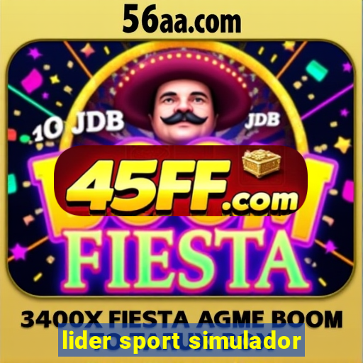 lider sport simulador